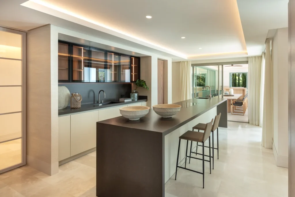 Cocina con isla de Villa Tucan 14
